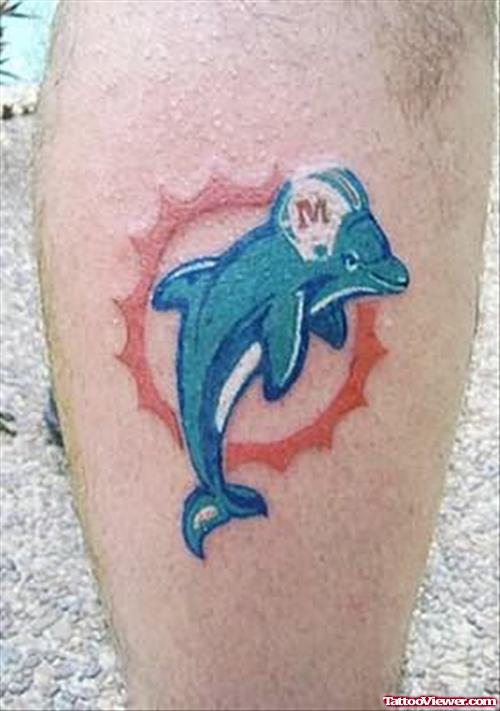M Dolphin Tattoos For Girls