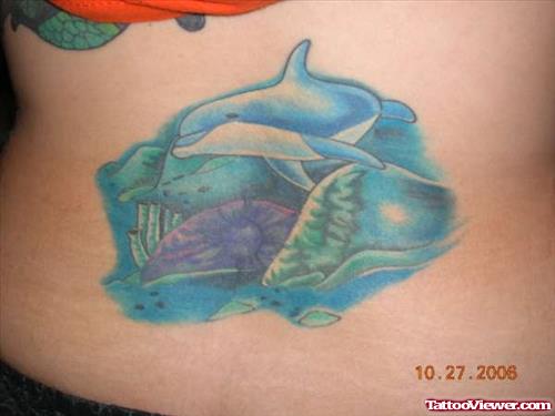 Dolphin World Big Tattoo