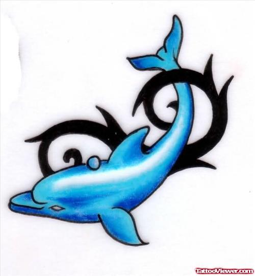 Dolphin Tattoo Sample