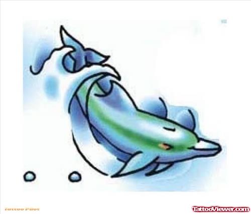 Dolphin Tattoo design Picture