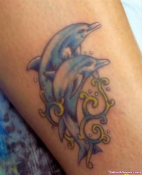 Dolphin Couple Tattoo