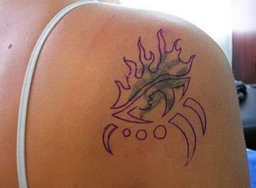 Dolphin Tattoos For Girls On Shoulder