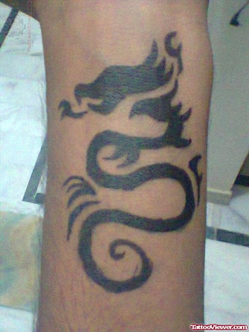 Dragon Tattoo On Wrist