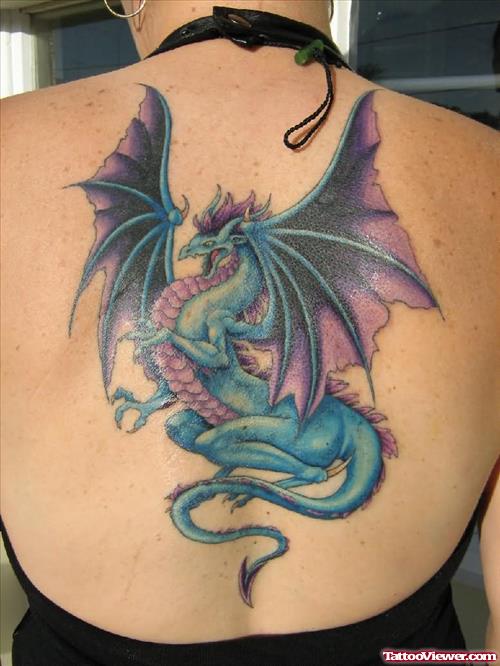 Bat Wings Dragon Tattoo