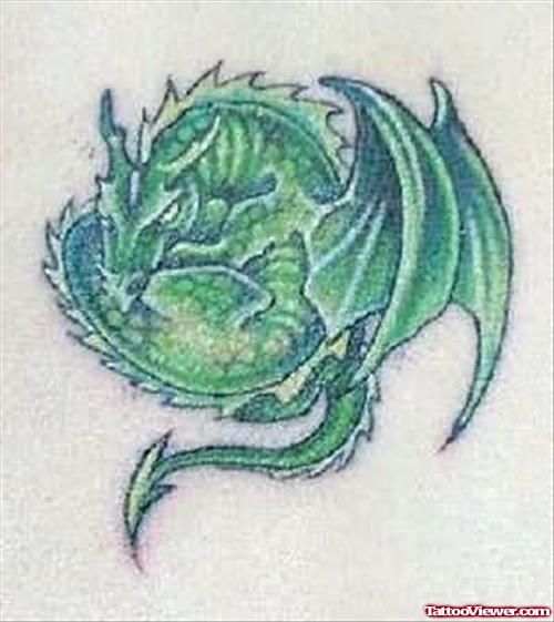 Flying Dragon Tattoo Image