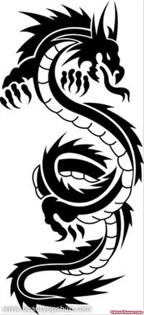Dragon Tattoo Art Design