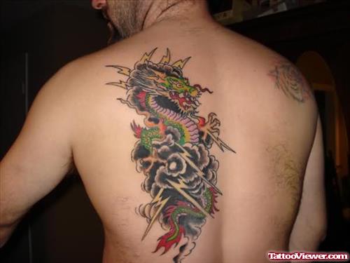 Japanese Dragon On Back