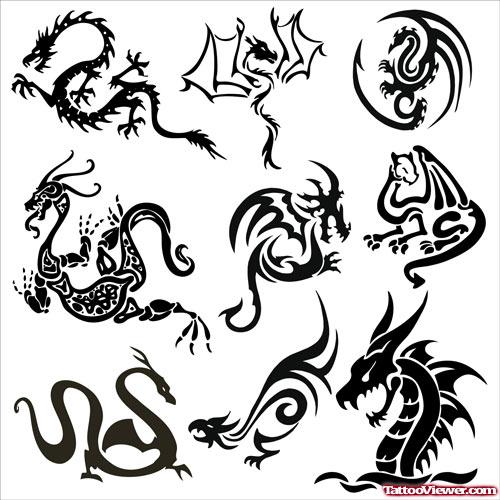 Latest Dragon Tattoos Samples