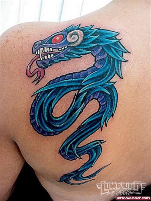 Irap Dragon Tattoo On Back