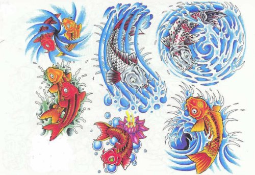 Colored Dragon Dragon Tattoos Designs