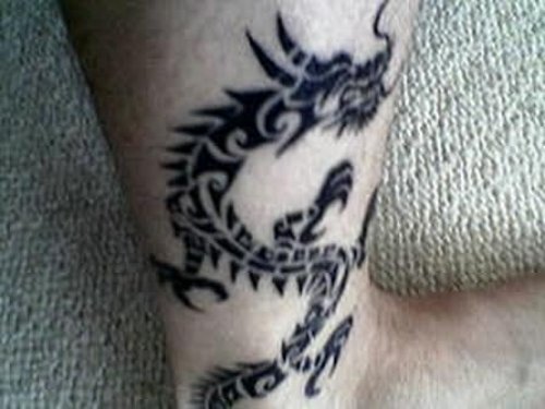 Trendy Dragon Tattoo