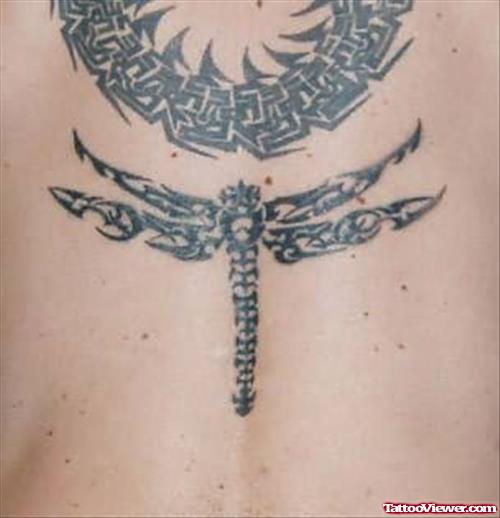 Dragonfly Black Tattoo