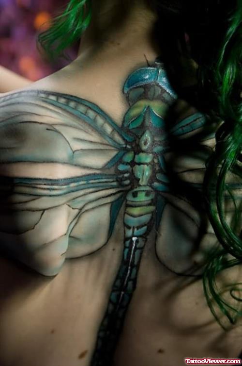 Cool Dragonfly Tattoos