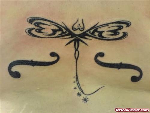 Dragonfly Tribal Tattoo Design