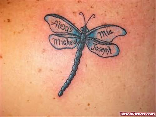 Dragonfly Tattoo For Boys