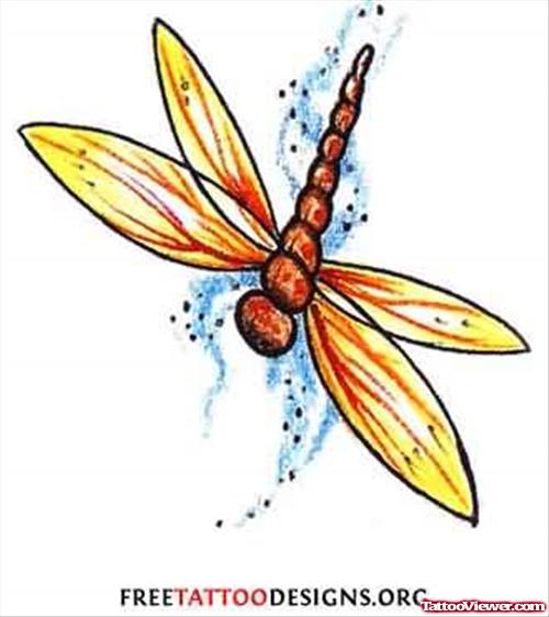 Dragonfly Tattoo Designs Sample