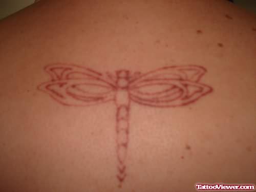 Dragonfly Red Tattoo