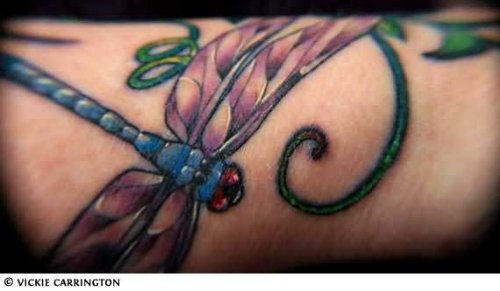 Small Dragonfly Tattoo