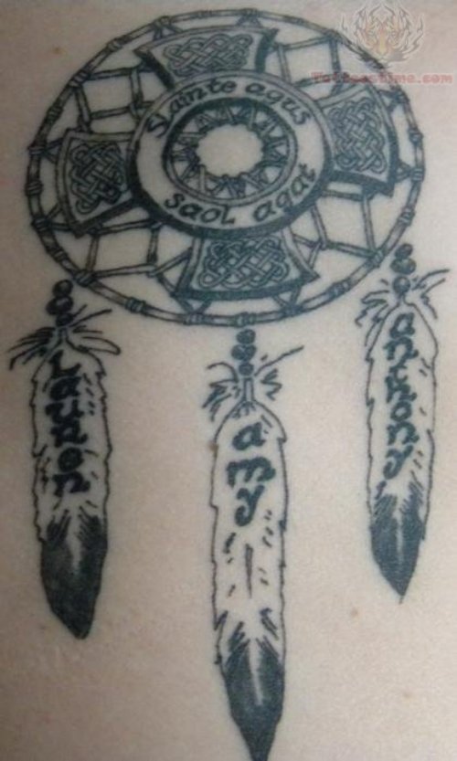 Dream Catcher Celtic Tattoo