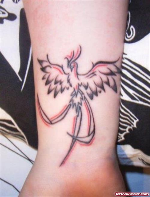 Eagle Tattoo On Wrist
