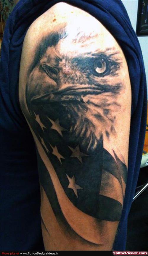 Quality Half Sleeve Eagle Tattoo