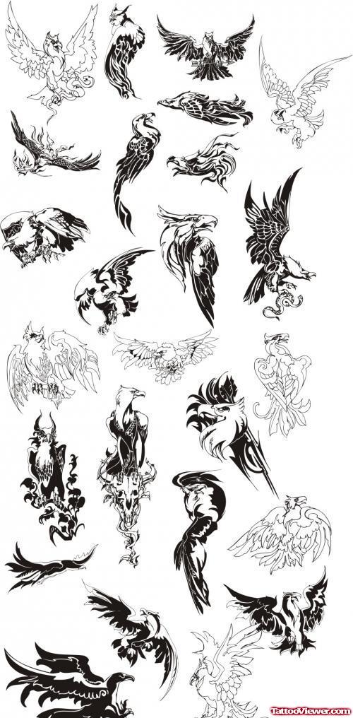 Classic Eagle Tattoo Designs