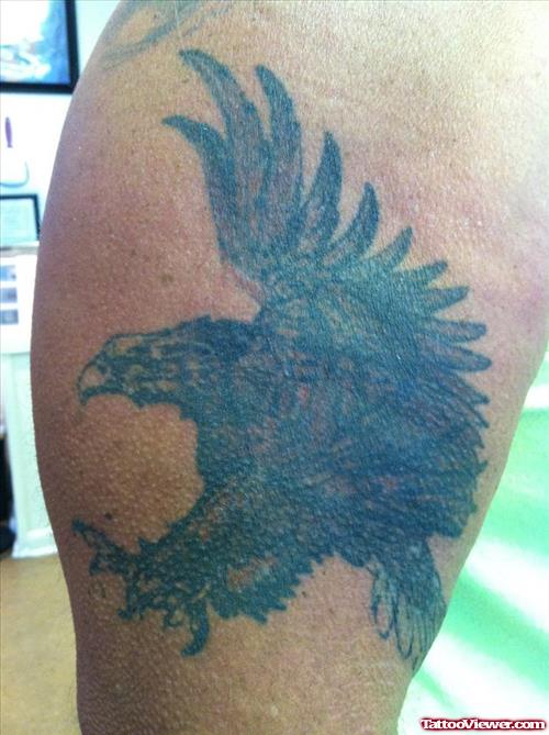 Flying Bald Eagle Tattoo