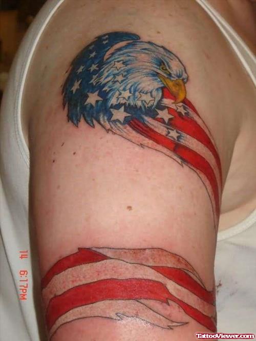 American Eagle Band Tattoo