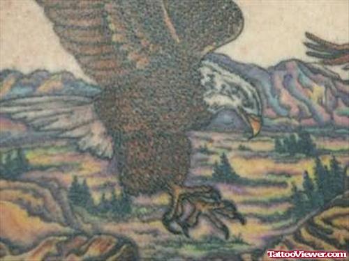 Mind Blowing Eagle Tattoo