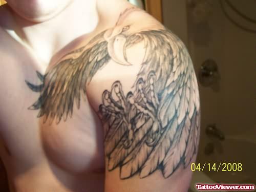 Big wings Eagle Tattoo