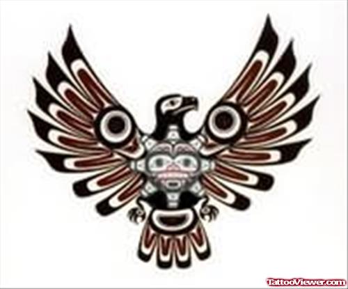 Eagle Celtic Tattoo Design