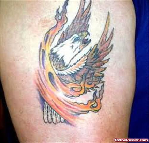Fire Eagle Tattoo
