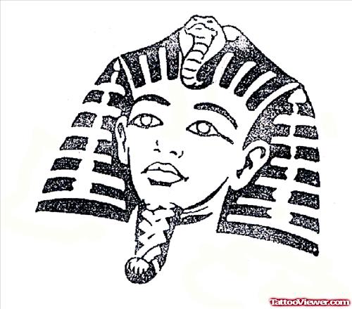 Beautiful Egyptian Tattoo Design For Men