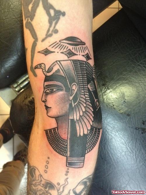 Egyptian Tattoo On Sleeve