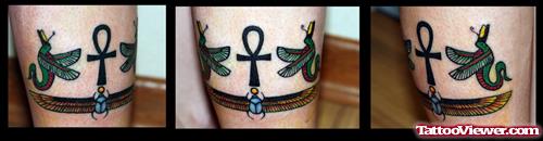 Ankh And Egyptian Tattoos Designs