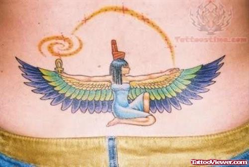 Beautiful Egyptian Tattoo For Girls