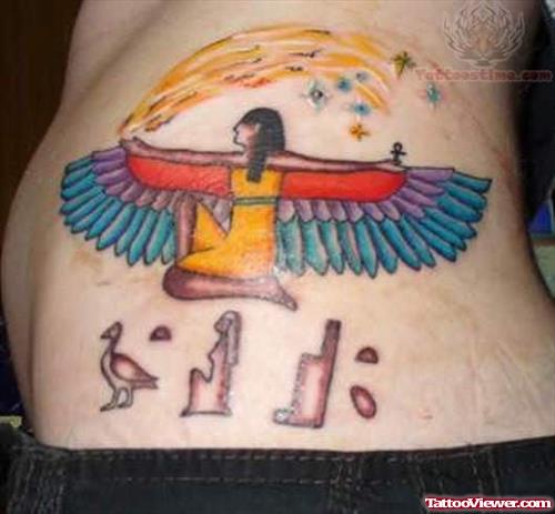 Angel Girl - Egyptian Tattoo