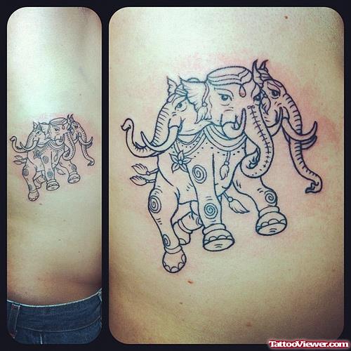 Thai Elephant Tattoos