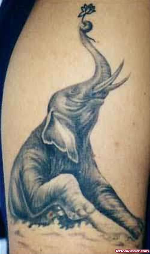Gagendra Elephant Tattoo