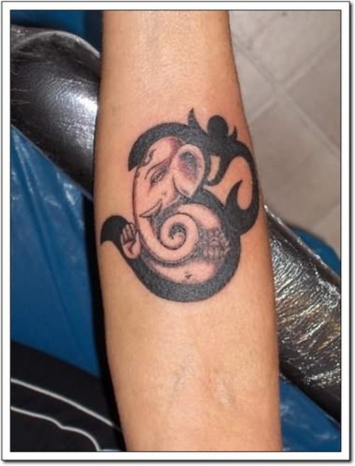Elephant Religious Symbol Tattoo