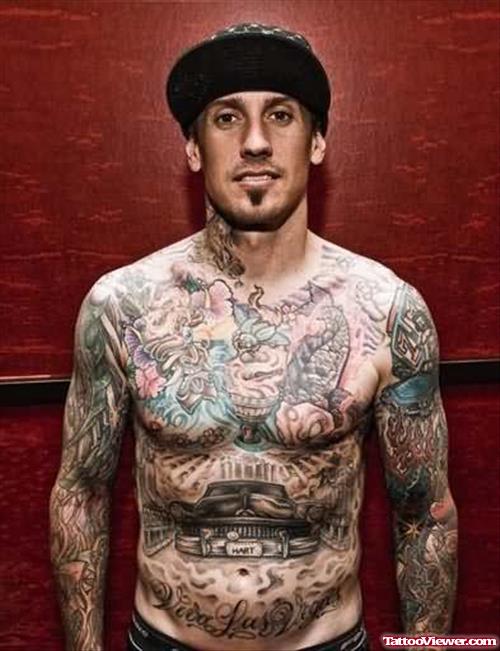 Extreme Tattoos On Man Body