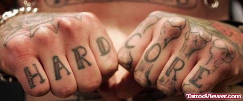 Hard Core Extreme Tattoo On Hands