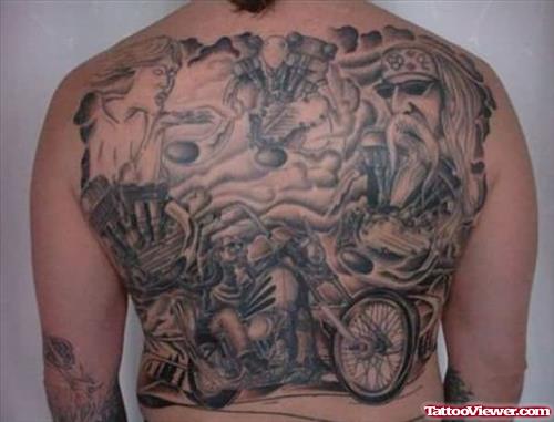 Extreme Bike World Tattoo