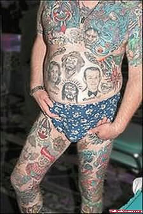 Extreme Tattoo Man