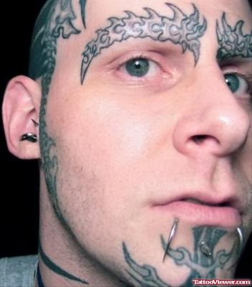 Extreme Eyebrow Tattoo