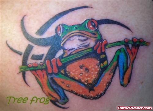 Extreme Frog Tattoo