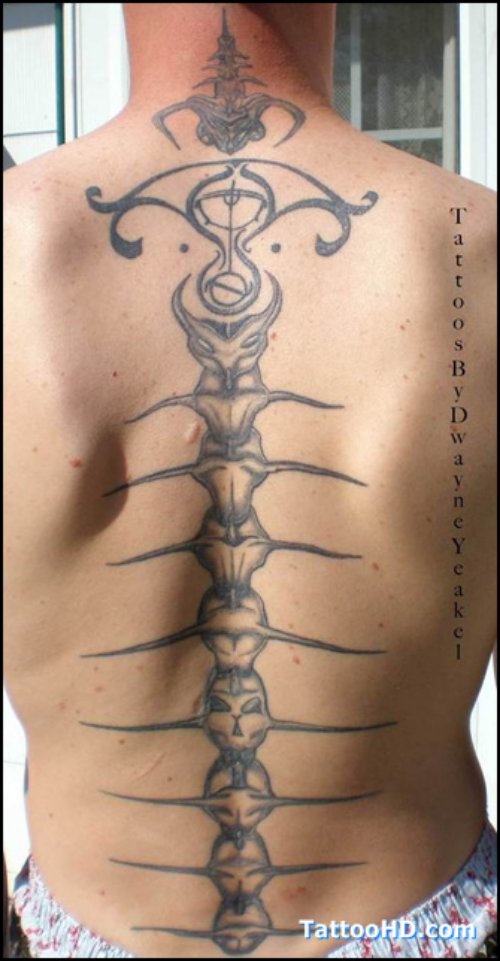 Extreme Back Body Tattoo For Men