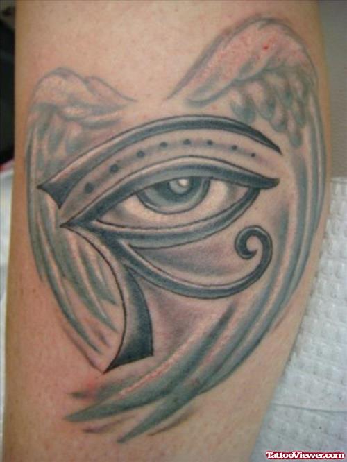 Winged Era Eye Tattoo