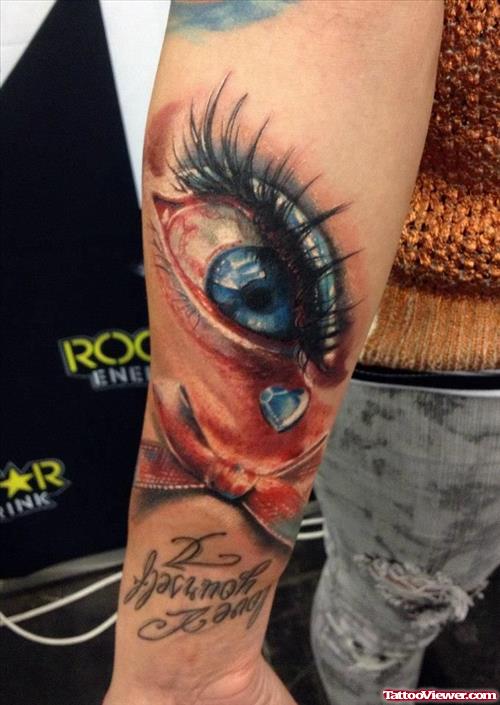Sleeve Eye Tattoo