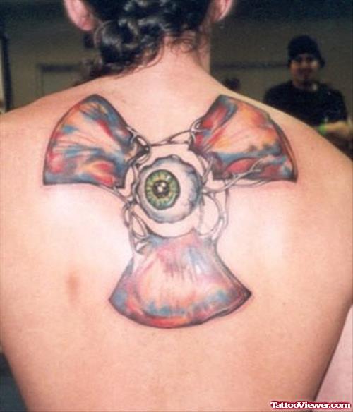 Back Body Eye Tattoo